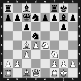 1969 Buesum – Round 1 – Ghitescu, Theodor – 1/2-1/2 – Szabo, Laszlo – G4