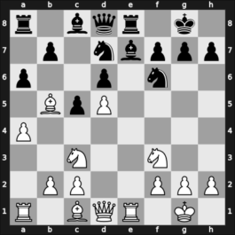 1969 Buesum – Round 2 – Gligorić, Svetozar – 1/2-1/2 – Larsen, Bent Ravn – G9