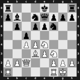 1969 Buesum – Round 7 – Szily, Jozsef – 1/2-1/2 – Ivkov, Borislav – G30