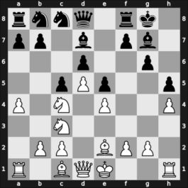 1969 Buesum – Round 9 – Ghitescu, Theodor – 1/2-1/2 – Larsen, Bent Ravn – G38