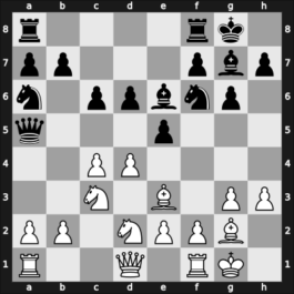 1969 Buesum – Round 10 – Mohrlok, Dieter – 1/2-1/2 – Polugaevsky, Lev – G46