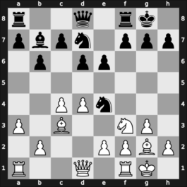 1969 Buesum – Round 13 – Szily, Jozsef – 1/2-1/2 – Larsen, Bent Ravn – G54