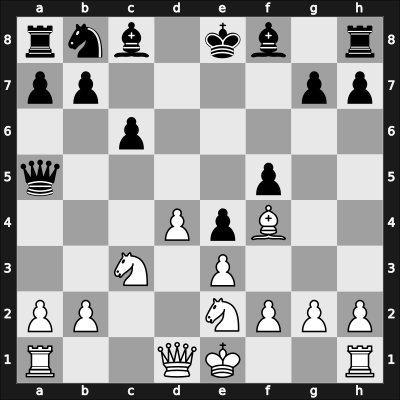 1969 Buesum – Round 13 – Szabo, Laszlo – 1/2-1/2 – Mohrlok, Dieter – G56