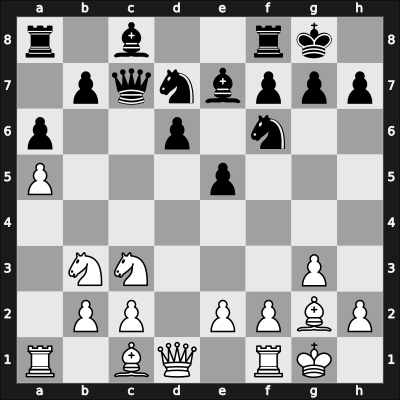 1969 Buesum – Round 3 – Polugaevsky, Lev – 1-0 – Szabo, Laszlo – G6