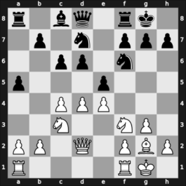 1969 Buesum – Round 7 – Ghitescu, Theodor – 1/2-1/2 – Gerusel, Mathias – G19