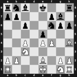 1969 Buesum – Round 14 – Ghitescu, Theodor – 1/2-1/2 – Bilek, Istvan – G38