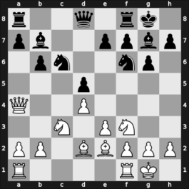 1969 Buesum – Round 14 – Bobotsov, Milko G – 1/2-1/2 – Gligorić, Svetozar – G39