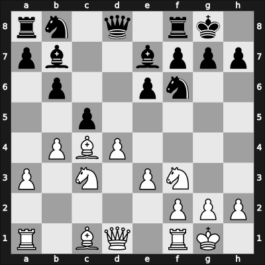 1969 Capablanca Memorial – Round 3 – Donner, Jan-Hein – 1-0 – Panno, Oscar – G20