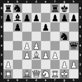 1969 Capablanca Memorial – Round 4 – Gligoric, Sofija – 1-0 – Abreu Rodriguez, Juan Luis – G31