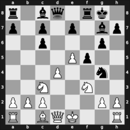 1969 Capablanca Memorial – Round 4 – Suetin, Alexey S – 1-0 – Donner, Jan-Hein – G34