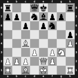 1969 Capablanca Memorial – Round 6 – Haro Garcia, Gilberto – 0-1 – Donner, Jan-Hein – G49