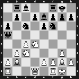 1969 Capablanca Memorial – Round 7 – Uhlmann, Wolfgang – 0-1 – Korchnoi, Viktor – G51