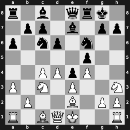 1969 Capablanca Memorial – Round 8 – O&rsquo;Kelly, Albéric de Galway – 1/2-1/2 – Garcia Martinez, Silvino – G58