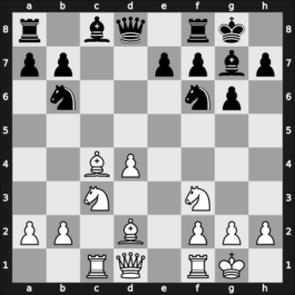 1969 Capablanca Memorial – Round 8 – Cobo Arteaga, Eldis – 1/2-1/2 – Gligorić, Svetozar – G62