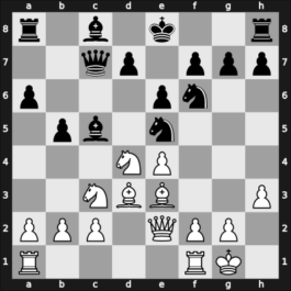 1969 Capablanca Memorial – Round 14 – O&rsquo;Kelly, Albéric de Galway – 0-1 – Panno, Oscar – G104