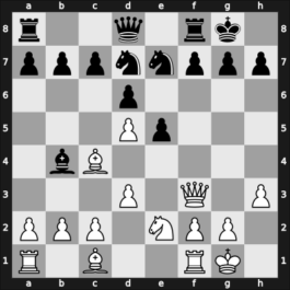 1969 Castlebar Open – Round 3 – Pritchard, David Brine – 1/2-1/2 – Wade, Robert G – G11