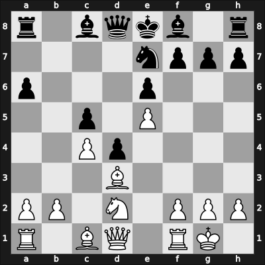 1969 Castlebar Open – Round 4 – Wade, Robert G – 1/2-1/2 – Huebner, Robert – G13