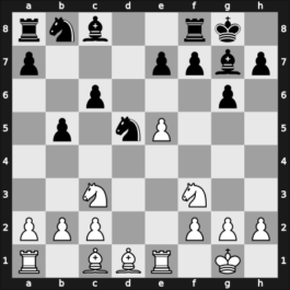 1969 Clare Benedict Cup 16th – Round 5 – Bouwmeester, Hans – 1/2-1/2 – Kinzel, Anton – G26