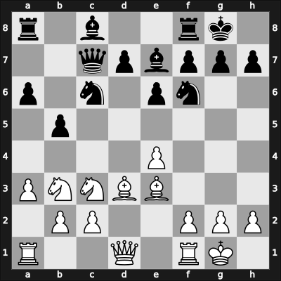 1969 DSV-Turnier – Round 1 – Vogt, Lothar – 1/2-1/2 – Boudy Bueno, Julio Leonardo – G4