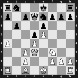 1969 DSV-Turnier – Round 1 – Schoeneberg, Manfred – 1/2-1/2 – Espig, Lutz – G5