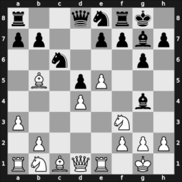 1969 DSV-Turnier – Round 4 – Sydor, Andrzej – 1/2-1/2 – Mista, Ladislav – G19