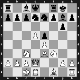 1969 DSV-Turnier – Round 6 – Espig, Lutz – 1/2-1/2 – Knaak, Rainer – G31