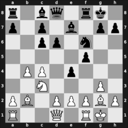 1969 Debrecen – Round 1 – Gufeld, Eduard – 1-0 – Sax, Gyula – G8