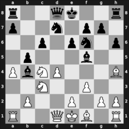 1969 Debrecen – Round 7 – Malich, Burkhard, Dr. – 1-0 – Paoli, Enrico – G10