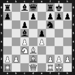 1969 FRG Ch – Round 15 – Rellstab, Ludwig – 1/2-1/2 – Christoph, Manfred, Dr. – G17
