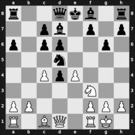 1969 FRG Ch Koenigsfeld GER – Round 2 – Oechslein, Rainer – 1-0 – Rautenberg, Wilhelm – G5