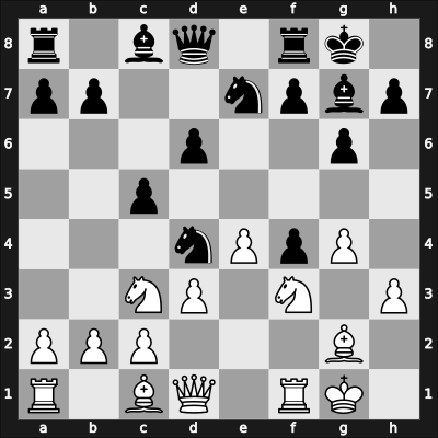 1969 FRG Ch Koenigsfeld GER – Round 3 – Rautenberg, Wilhelm – 0-1 – Klein, Manfred – G8