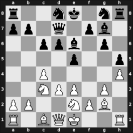 1969 FRG Ch Koenigsfeld GER – Round 8 – Heinicke, Herbert – 1-0 – Oechslein, Rainer – G20