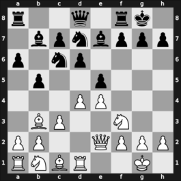 1969 FRG Ch Koenigsfeld GER – Round 8 – Staller, Peter – 1-0 – Rautenberg, Wilhelm – G22