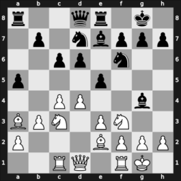 1969 FRG Ch Koenigsfeld GER – Round 9 – Freise, Helmut – 1/2-1/2 – Eising, Johannes – G23