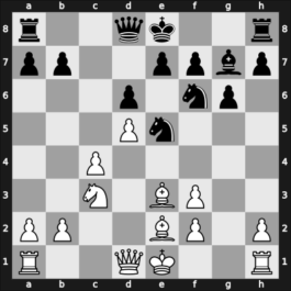 1969 FRG Ch Koenigsfeld GER – Round 12 – Eising, Johannes – 1-0 – Klein, Manfred – G31