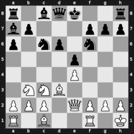 1969 FRG Ch Koenigsfeld GER – Round 13 – Kestler, Hans-Guenther – 1/2-1/2 – Christoph, Manfred, Dr. – G35
