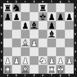 1969 Glasgow Congress Invitation – Round 3 – Pritchett, Craig W – 1/2-1/2 – Golombek, Harry – G10