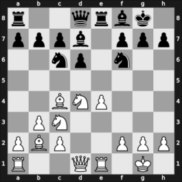 1969 Hastings6970 – Round 5 – Corden, Martyn J – 1-0 – Smyslov, Vladimir – G24