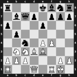 1969 Hastings6970 – Round 8 – Levy, David N L – 0-1 – Portisch, Lajos – G39