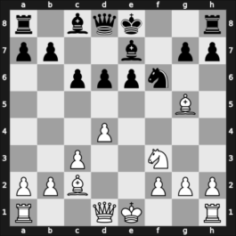 1969 Hastings6970 – Round 9 – Timman, Jan H – 1/2-1/2 – Levy, David N L – G43