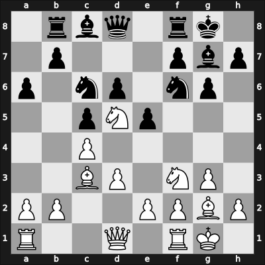 1969 Hoogovens – Round 5 – Olafsson, Fridrik – 0-1 – Doda, Zbigniew – G41