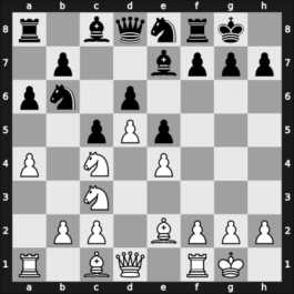 1969 Hoogovens – Round 5 – Van Scheltinga, Theo – 1-0 – Kavalek, Lubomir – G42