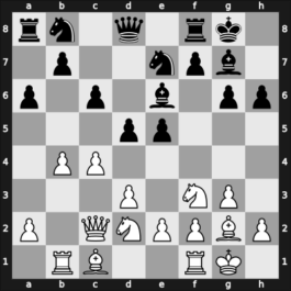 1969 Hoogovens – Round 6 – Benko, Pal – 1/2-1/2 – Donner, Jan-Hein – G52