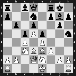1969 Hoogovens – Round 7 – Ree, Hans – 1/2-1/2 – Olafsson, Fridrik – G54