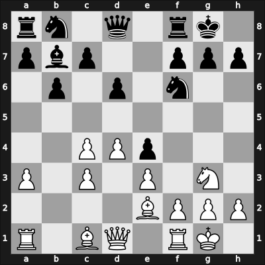 1969 Hoogovens – Round 9 – Lombardy, William J – 1/2-1/2 – Benko, Pal – G71