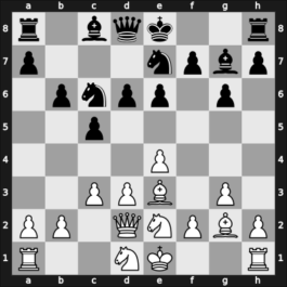 1969 Hoogovens – Round 9 – Acuna Medina, Angel G. – 1/2-1/2 – Geller, Efim P – G73