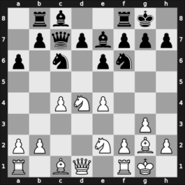 1969 Hoogovens – Round 9 – Ciric, Dimitrije – 1/2-1/2 – Portisch, Lajos – G75