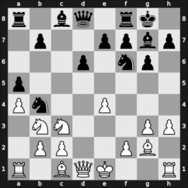 1969 Hoogovens – Round 10 – Kavalek, Lubomir – 1-0 – Langeweg, Kick – G79