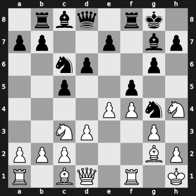 1969 Hoogovens – Round 11 – Acuna Medina, Angel G. – 0-1 – Ostojic, Predrag – G88