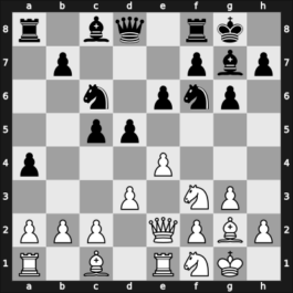 1969 Hoogovens – Round 12 – Hartoch, Robert G – 1/2-1/2 – Sandor, Balazs – G101